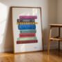 Glasgow Book Stack Art Print, thumbnail 2 of 6