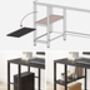 Computer Desk With Shelves Left Or Right Steel Frame, thumbnail 4 of 12