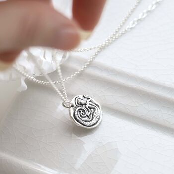 Sterling Silver Siren Necklace, 2 of 11
