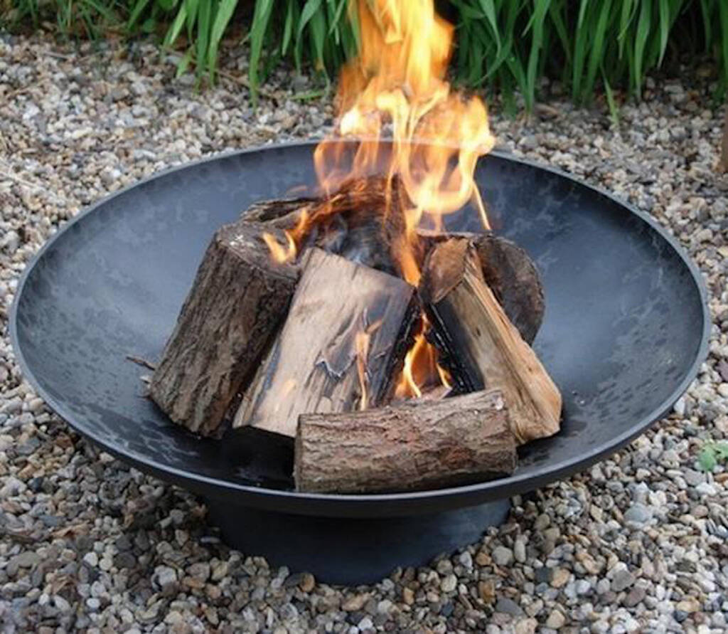 Cast Iron Fire Bowl Low, 1 of 2