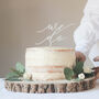 We Do Wedding Cake Topper, thumbnail 3 of 5