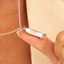 Skateboard Charm Necklace, Sterling Silver Or Gold Plated, thumbnail 1 of 11