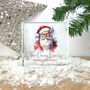 Personalised Any Message Traditional Santa Crystal Token, thumbnail 4 of 6