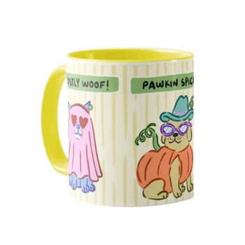 Halloween Dog Mug – Cute Spooky Pup Design, 5 of 9