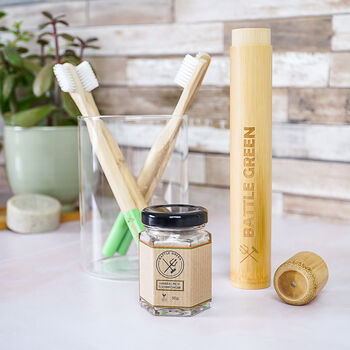 Bamboo Toothbrushes For A Year Gift Box, 2 of 7