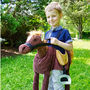 Personalised Children's Ride On Pony, thumbnail 1 of 8