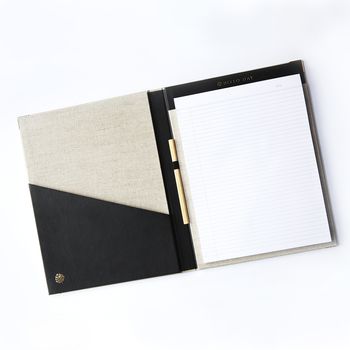Luxury Meeting Notes Folder, Personalised, 5 of 7