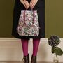 Floral Engravings Small Plum Backpack, thumbnail 6 of 6