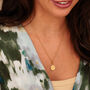 18ct Gold Number 50 Charm Necklace, thumbnail 3 of 6