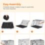 Foldable Dog Crate With Two Doors And Tray, thumbnail 7 of 7