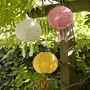 Set Of Three Tassel Solar Lanterns, thumbnail 1 of 1