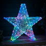 Twinkly Smart LED Outdoor Acrylic Large Christmas Star, thumbnail 5 of 12