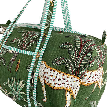 Jungle Print Weekend Duffle Bag, 11 of 12