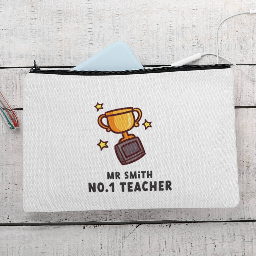 Personalised Teacher Pencil Case Gift End Of Term, 1 of 6