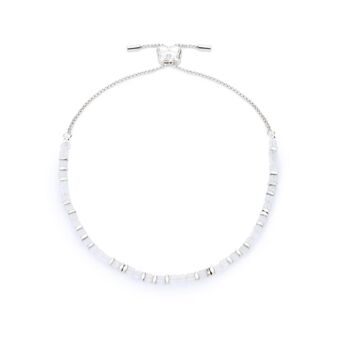Valentina Rainbow Moonstone Bracelets, 3 of 4
