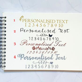 Handmade Personalised Scrapbook, 5 of 12