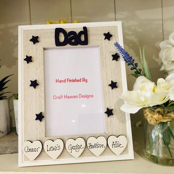 Personalised Dad Daddy Photo Frame Father's Day, 3 of 12