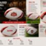 Personalised Rugby Ball, thumbnail 4 of 12