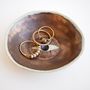 Handmade Gold Eye Ceramic Ring Jewellery Dish, thumbnail 6 of 6
