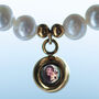 Personalised Pearl Bead Hidden Photo Bracelet, thumbnail 2 of 8