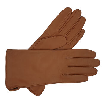 Eve. Women's Silk Lined Leather Gloves, 5 of 11