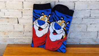 Tony The Tiger Socks, Retro Frosties Gift, 4 of 11