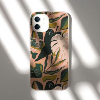 Pink Tropical Biodegradable Phone Case, 8 of 9