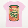 Peach And Love Women's Slogan T Shirt, thumbnail 6 of 7