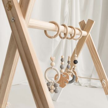 Wooden Baby Play Gym, 6 of 11