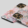 Pastel Peony Green Tough Case For iPhone, thumbnail 4 of 4