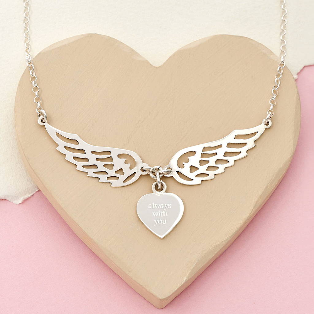 Personalised Guardian Angel Always With You Necklace, 1 of 4