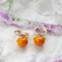 Orange Earrings, thumbnail 1 of 3