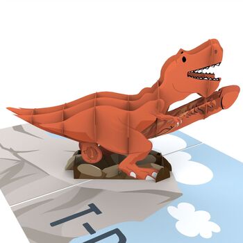 You Make Me Trect! Cheeky Love Card With Funny 3D Pop Up, 5 of 9