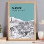 Personalised Glasgow Graduation Gift Print, thumbnail 7 of 9