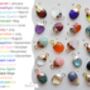 Sapphire September Birthstone Hoop Earrings, thumbnail 7 of 10