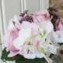 Rose And Hydrangea Arrangement And Vase, thumbnail 5 of 5