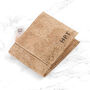 Personalised Natural Vegan Leather Cork Wallet, thumbnail 5 of 7