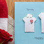 Personalised England Rugby Team Shirts Card, thumbnail 5 of 6