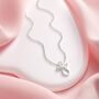 Birthstone Guardian Angel Necklace For Girls | Sterling Silver Birthstone Pendant | Christening Or Birthday Gift | 12 Styles, thumbnail 6 of 12