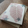 Elephant’s Ear And Stars Greetings Card, thumbnail 2 of 4