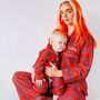 Personalised Women’s Tartan Luxury Pyjamas, thumbnail 1 of 4