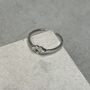 Sterling Silver Heart Toe Ring, Boho Holiday Jewellery, thumbnail 8 of 10