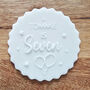 Personalised Happy Birthday Cupcake Debosser Stamp, thumbnail 2 of 6