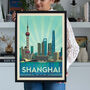 Shanghai Travel Print, thumbnail 3 of 8