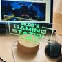 Personalised Light Up Gaming Station Sign, thumbnail 3 of 4