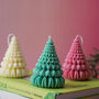 Origami Christmas Tree Candles, thumbnail 2 of 4