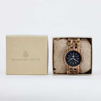 The Yew: Handmade Natural Wood Wristwatch, 2 of 6
