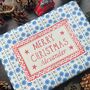 Christmas Personalised Name Paper Fibre Eco Natural Kraft Wrapping Paper, thumbnail 3 of 9