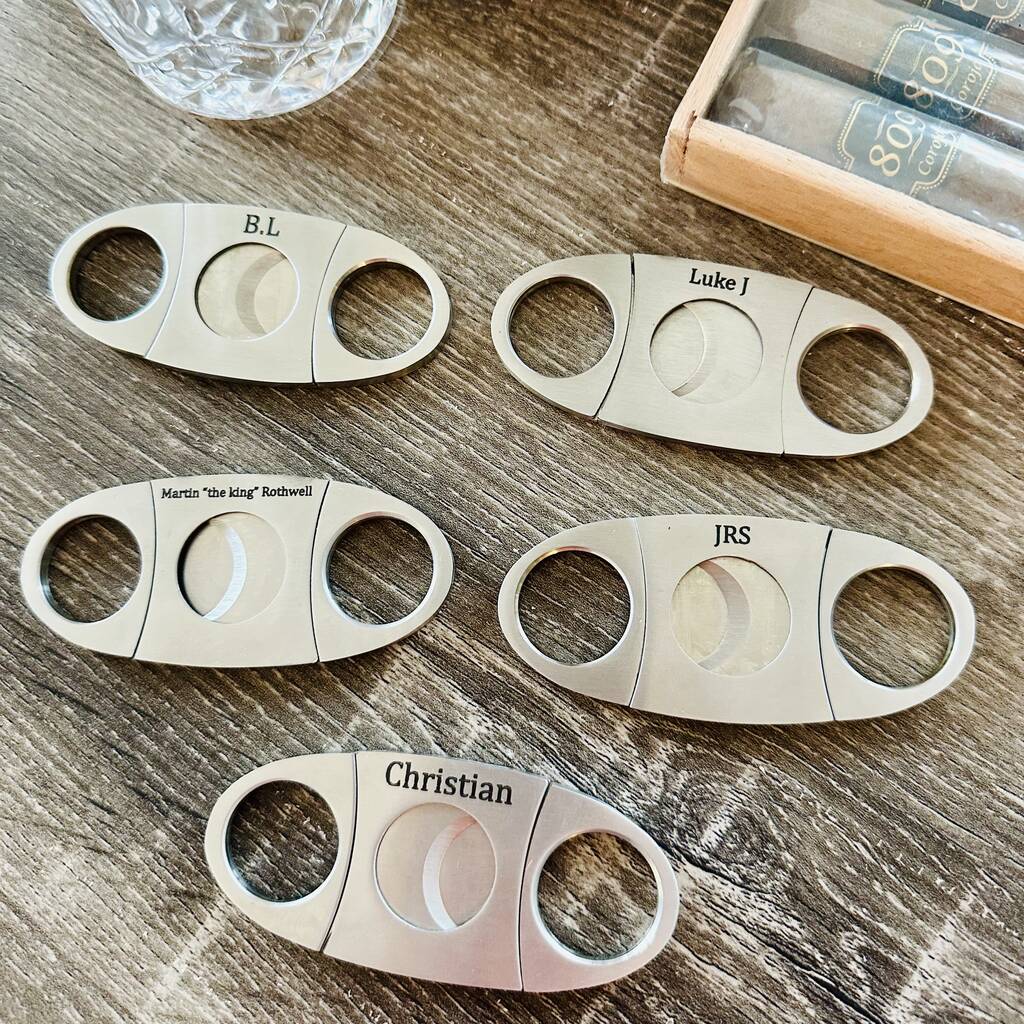 Personalized Cigar Cutter, 1 of 6