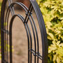 Canet Black Tall Rounded Arch Mirror, thumbnail 4 of 5